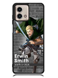 Erwin Smith Attack On Titan Motorola Moto G Stylus 5G 2023 Case OV8368