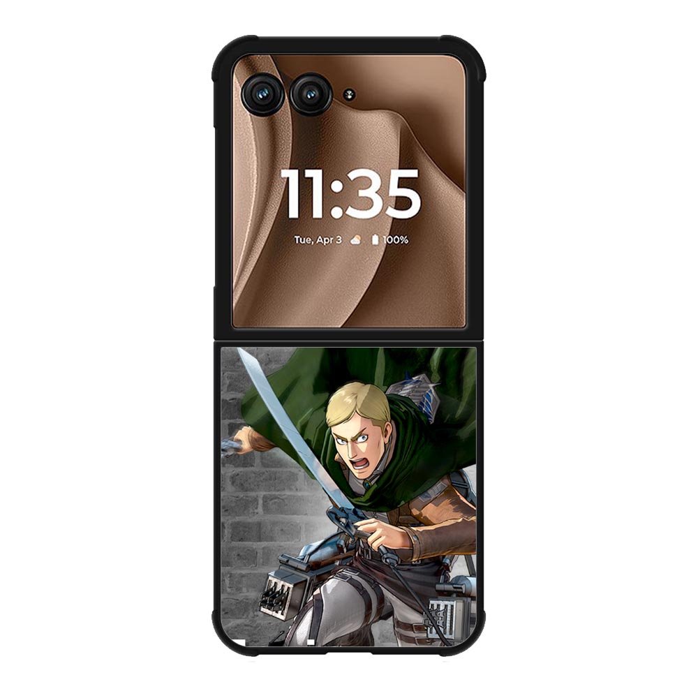 Erwin Smith Attack On Titan Motorola Moto RAZR Plus 2025 Case OV8368