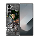 Erwin Smith Attack On Titan Samsung Galaxy Z Fold 7 5G Case QC8368