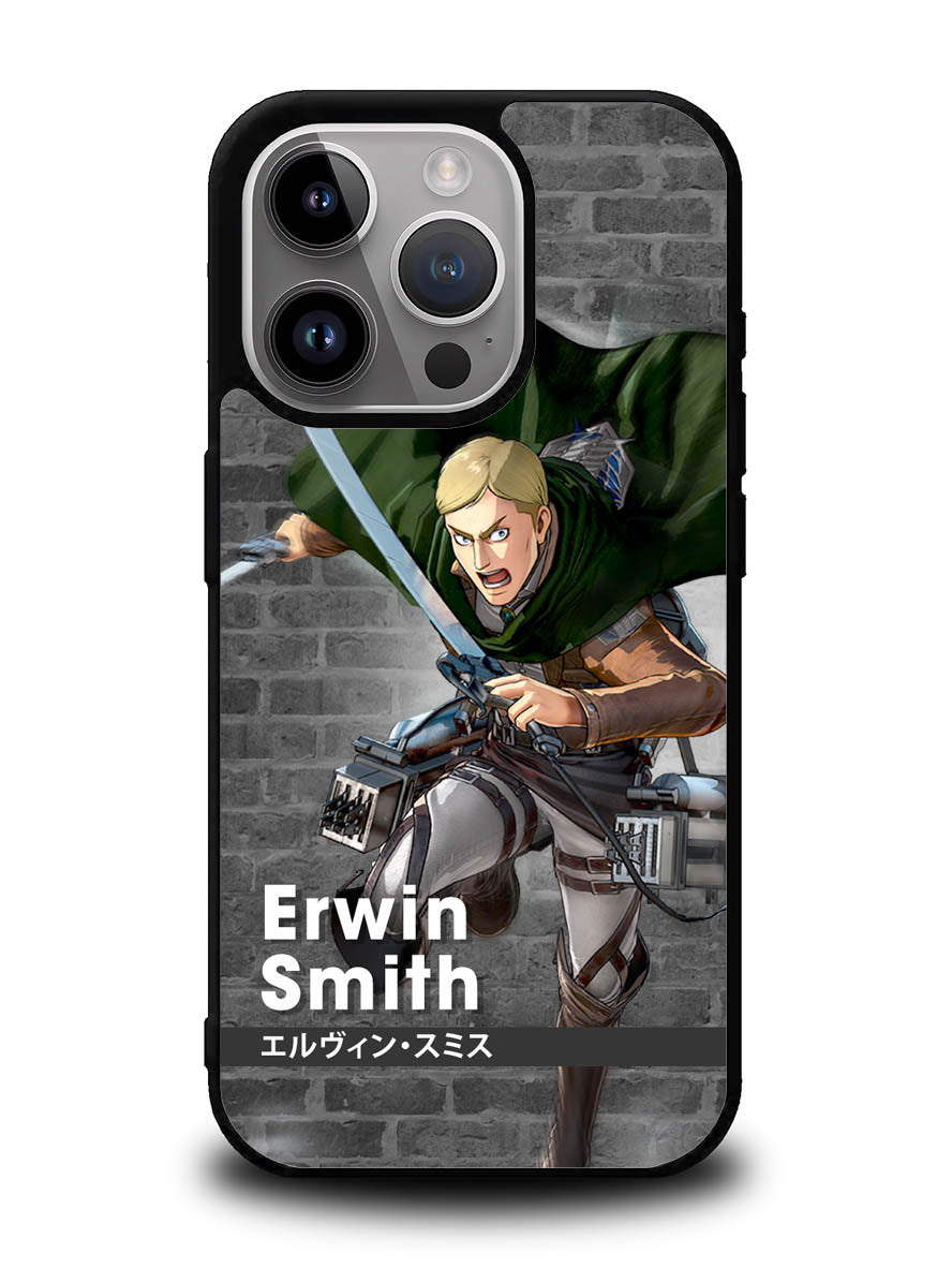 Erwin Smith Attack On Titan iPhone 16 Pro Case OV8368