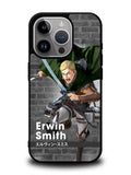 Erwin Smith Attack On Titan iPhone 16 Pro Case OV8368
