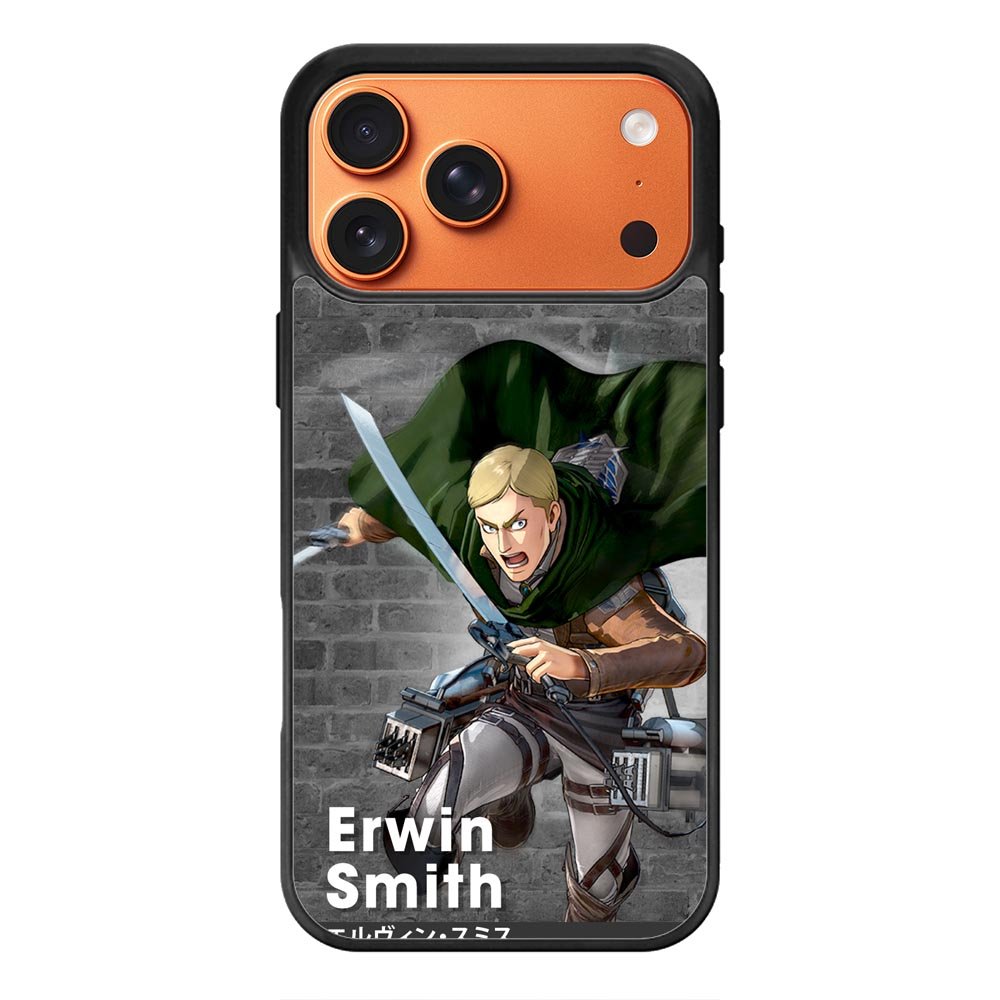 Erwin Smith Attack On Titan iPhone 17 Pro Max Case QC8368