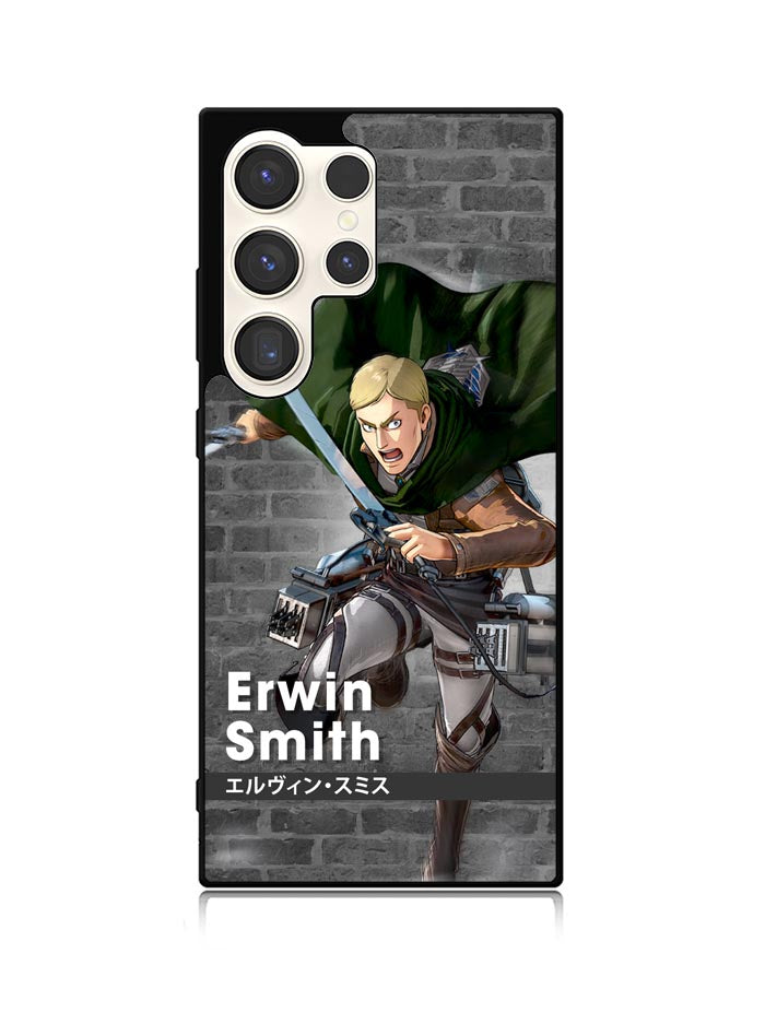 Erwin Smith Attack On Titan Samsung Galaxy S25 Ultra 5G Case QC8368