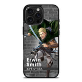 Erwin Smith Attack On Titan iPhone 16 Pro Case OV8368