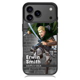 Erwin Smith Attack On Titan Samsung Galaxy S26 Ultra Case OV8368