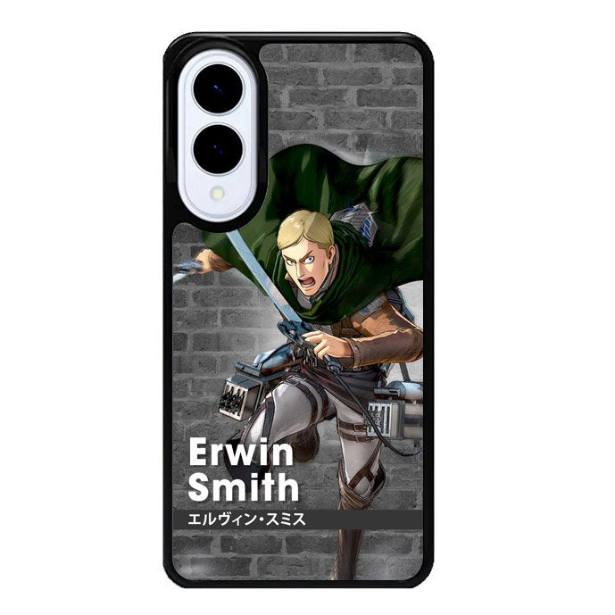 Erwin Smith Attack On Titan Samsung Galaxy S25 Edge 5G Case OV8368