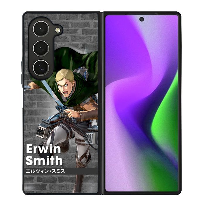 Erwin Smith Attack On Titan Samsung Galaxy Z Fold 6 5G 2024 Case OV8368