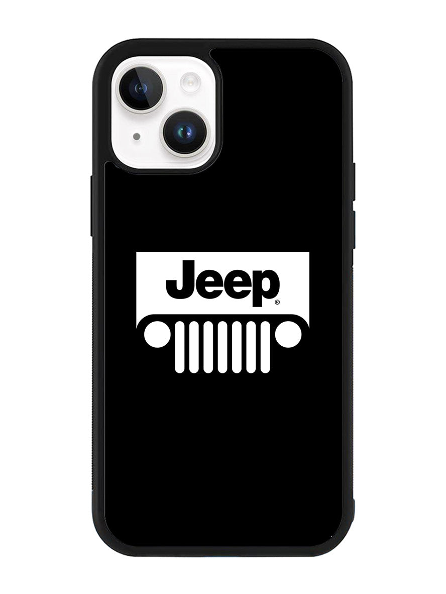 Jeep Grill Sign iPhone 14 Plus Case QC8227