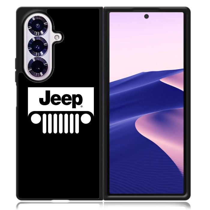 Jeep Grill Sign Samsung Galaxy Z Fold 7 Case OV8227
