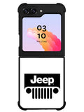 Jeep Grill Sign Samsung Galaxy Z Flip 5 5G 2023 Case OV8228