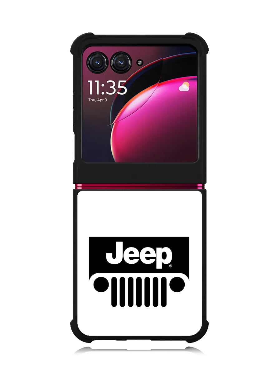 Jeep Grill Sign Motorola Moto Razr Plus 2023 , Moto Razr+ 2023 Case OV8228