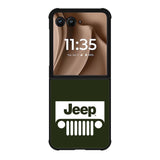 Jeep Grill Sign Motorola Moto RAZR Plus 2025 Case OV8229