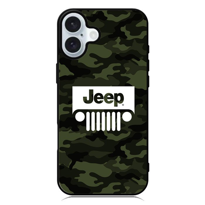 Jeep Camouflage iPhone 16 Case QC8223