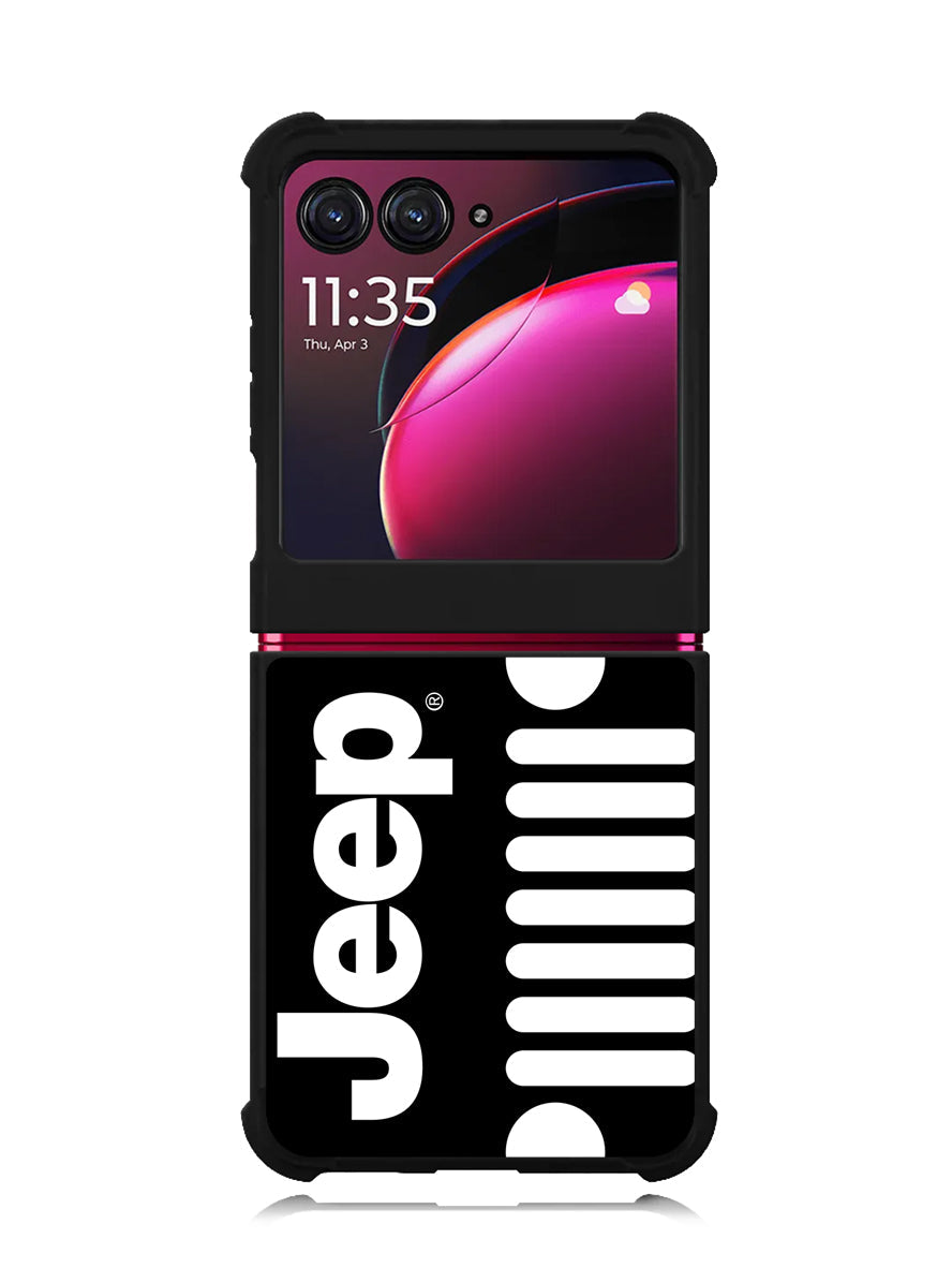 Jeep Sign Grill Motorola Moto Razr Plus 2023 , Moto Razr+ 2023 Case OV8230