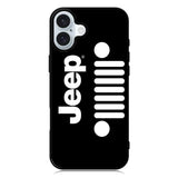 Jeep Sign Grill iPhone 16 Case QC8230