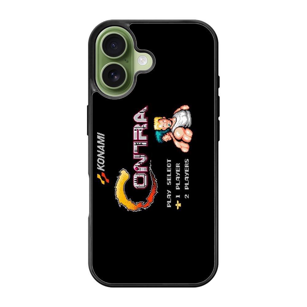 Contra Nintendo Game iPhone 17 Case QC8472