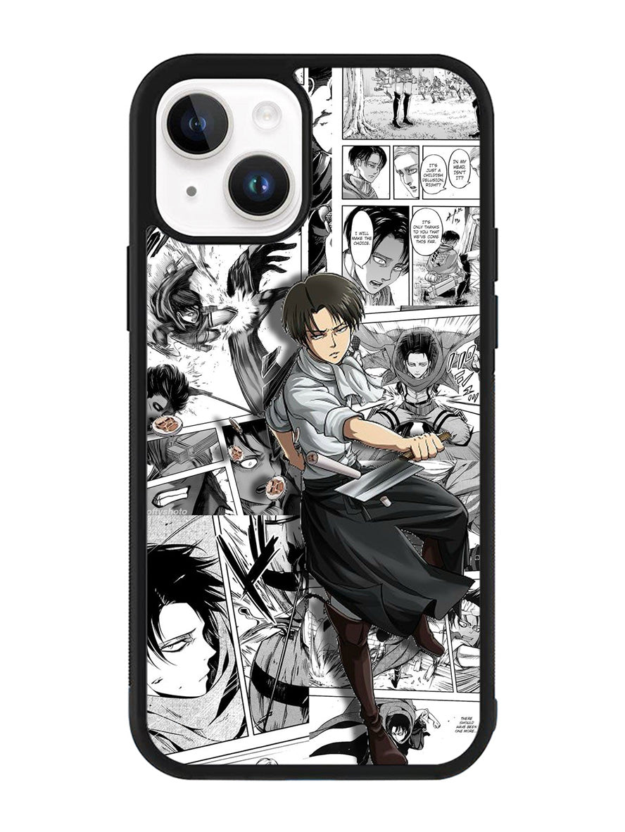 Levi Attack On Titan iPhone 14 Case QC8166