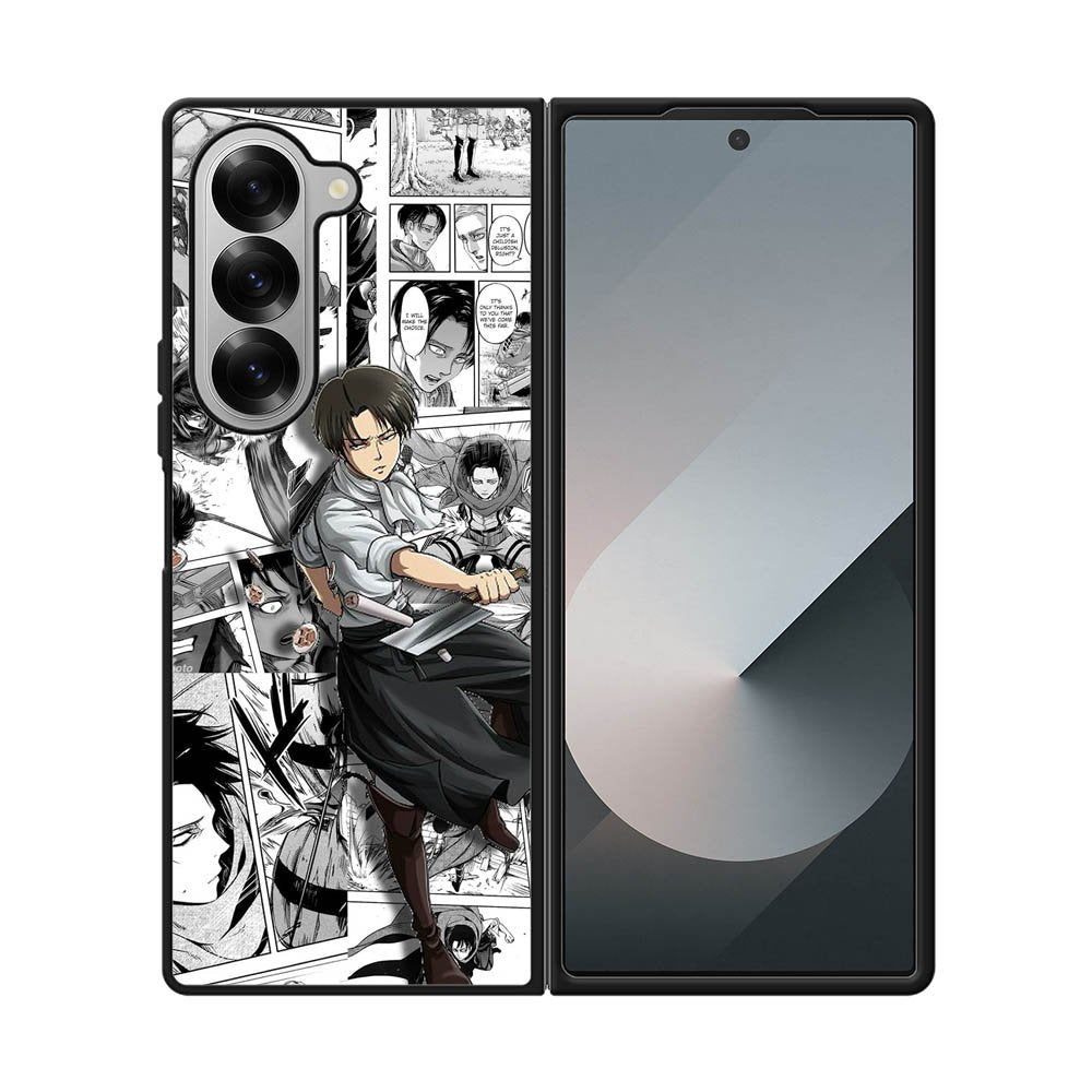 Levi Attack On Titan Samsung Galaxy Z Fold 7 5G Case QC8166