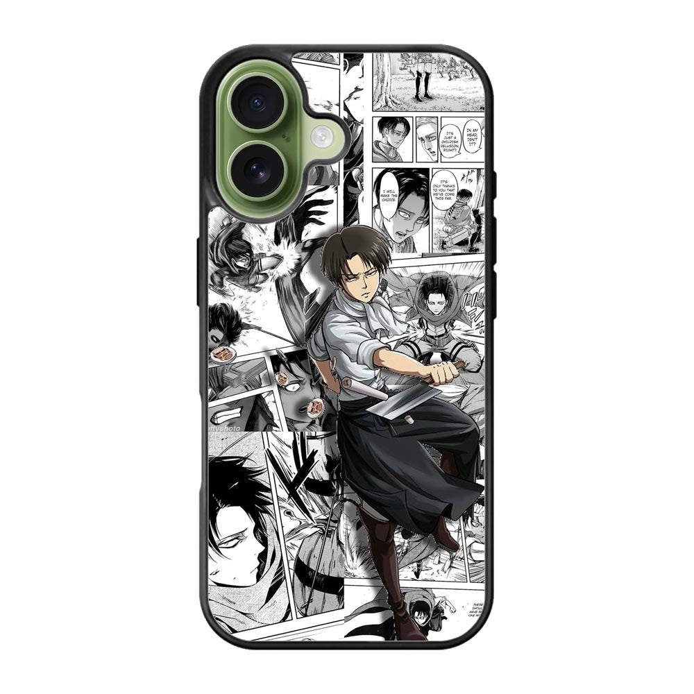 Levi Attack On Titan iPhone 17 Case QC8166
