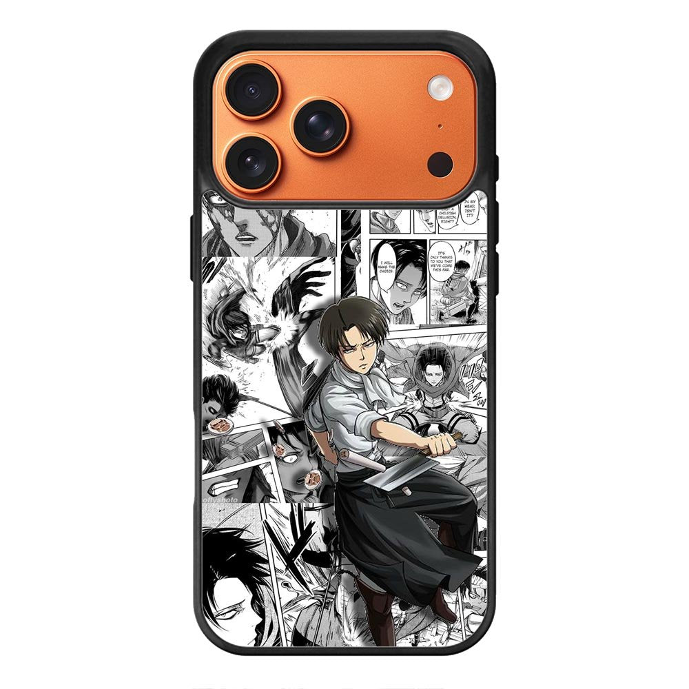 Levi Attack On Titan iPhone 17 Pro Case QC8166