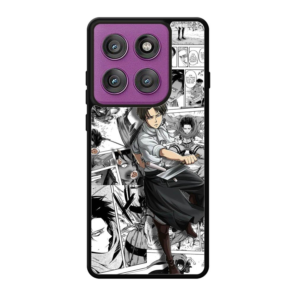 Levi Attack On Titan Motorola Moto Edge 60 Pro Case QC8166
