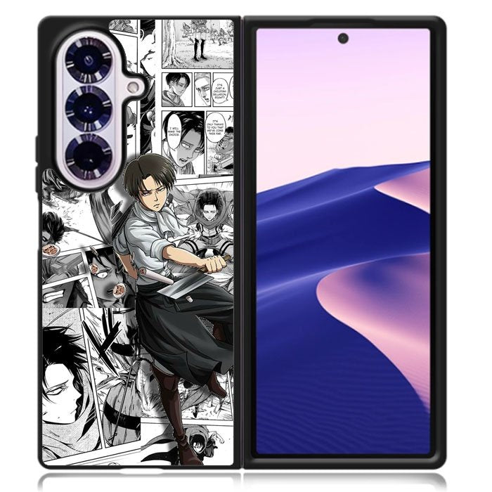 Levi Attack On Titan Samsung Galaxy Z Fold 7 Case OV8166