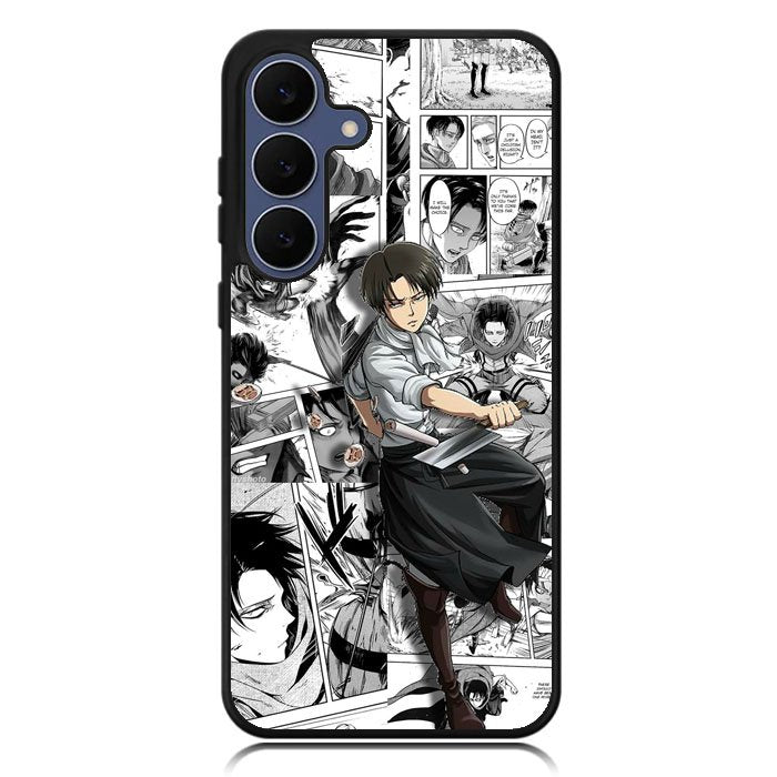 Levi Attack On Titan Samsung Galaxy S25 FE Case OV8166