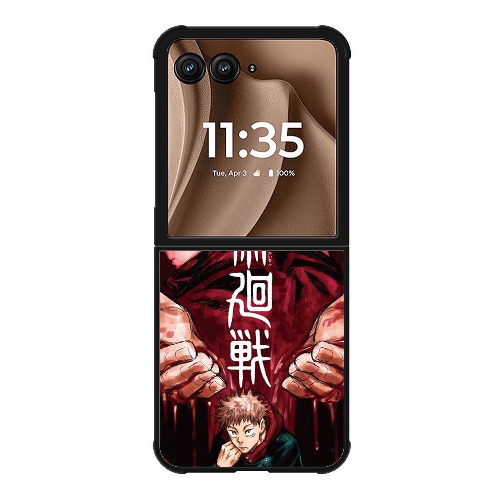 Yuji Itadori Jujutsu Kaisen Motorola Moto RAZR Plus 2025 Case OV7720