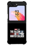 Marvel Falcon Winter Soldier Samsung Galaxy Z Flip 5 5G 2023 Case OV8112