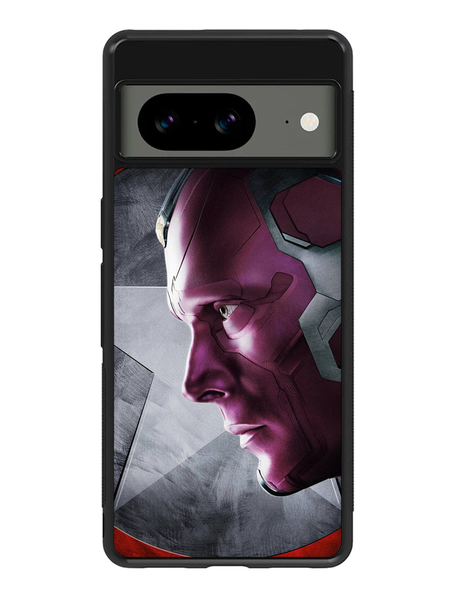 Marvel Vision Head Google Pixel 8 Case QC8115