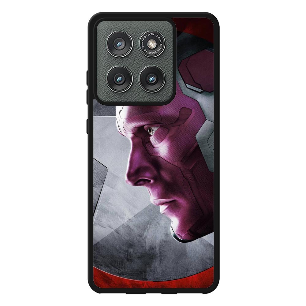 Marvel Vision Head Motorola Moto Edge 2025 Case QC8115