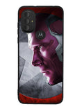 Marvel Vision Head Motorola Moto G Pure 2021 , Moto G Power 2022 Case OV8115