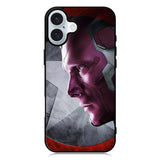 Marvel Vision Head iPhone 16 Case QC8115