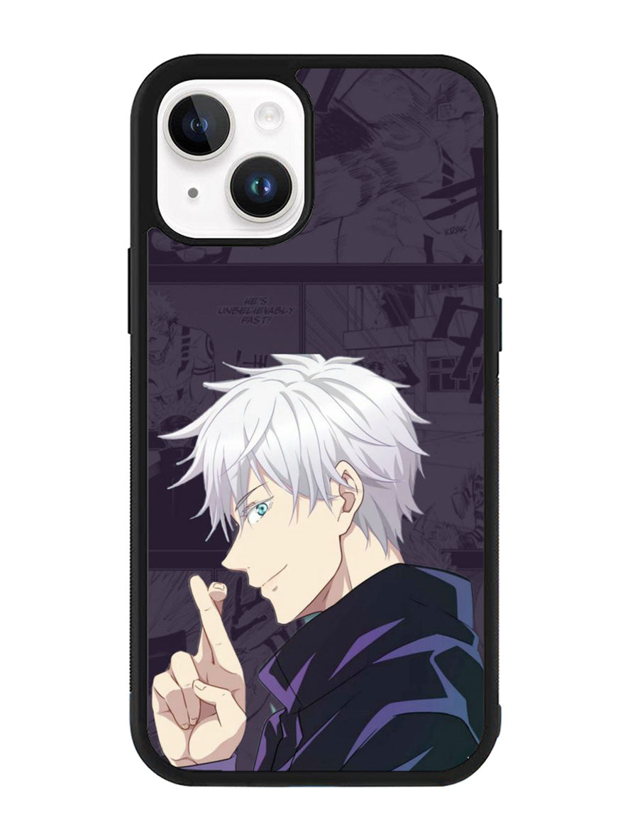 Gojo Satoru Jujutsu Kaisen iPhone 14 Plus Case QC8328