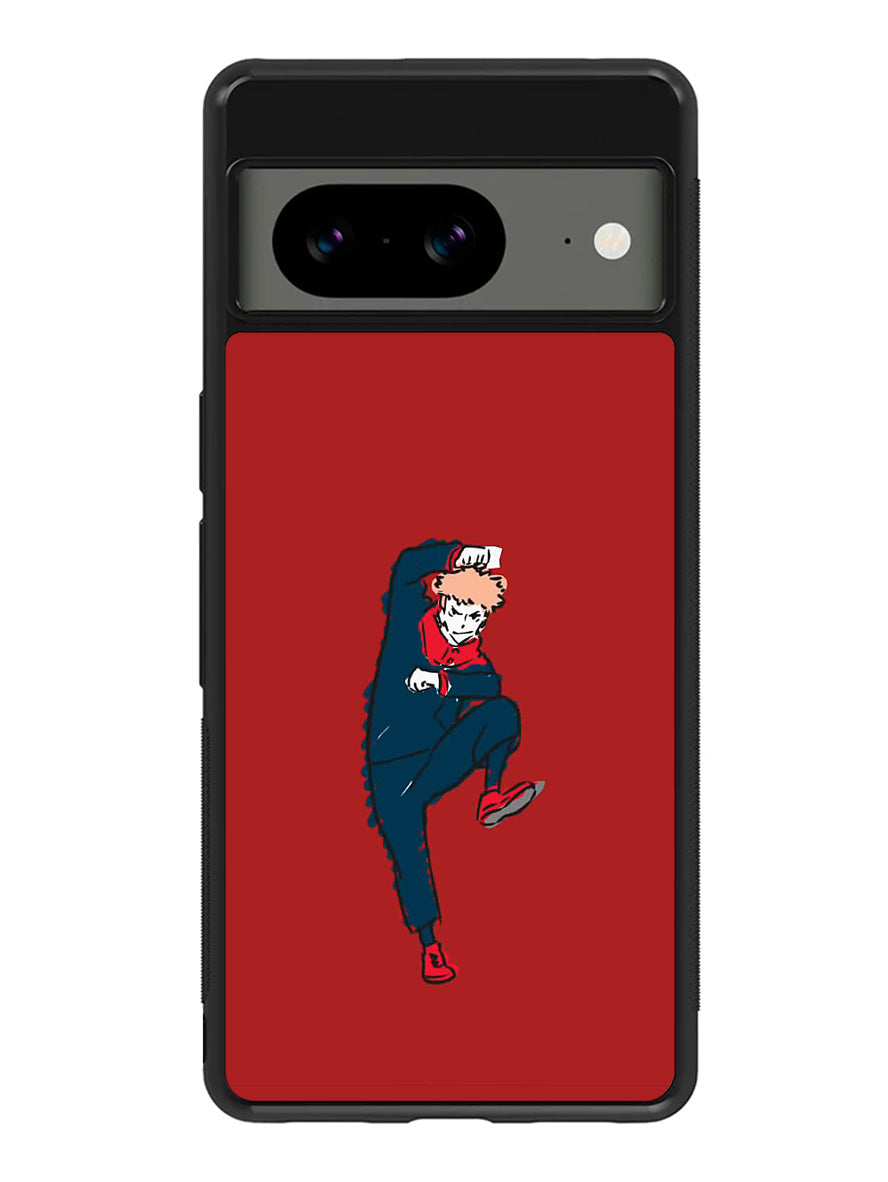Yuji Itadori Jujutsu Kaisen Google Pixel 8A Case QC7721