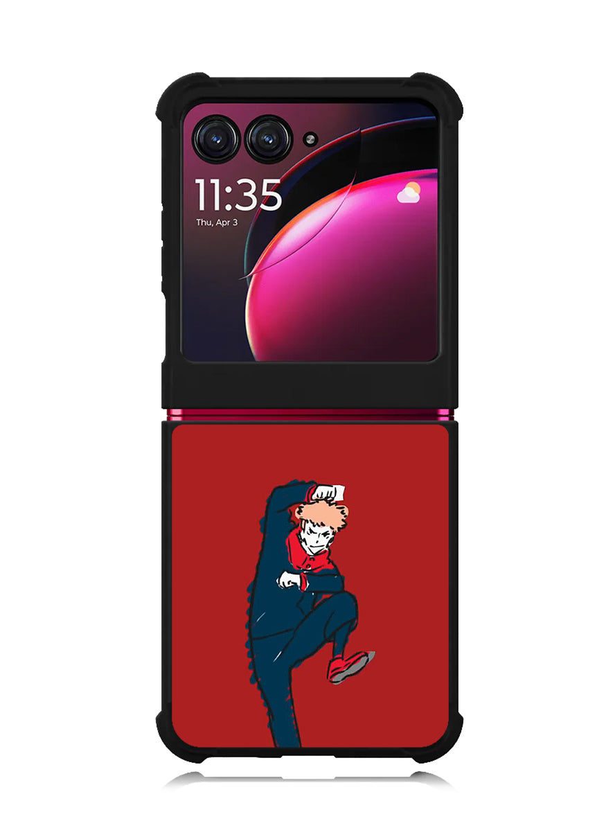 Yuji Itadori Jujutsu Kaisen Motorola Moto Razr Plus 2023 , Moto Razr+ 2023 Case OV7721