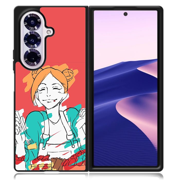 Nobara Kugisaki Jujutsu Kaisen Samsung Galaxy Z Fold 7 Case OV8042