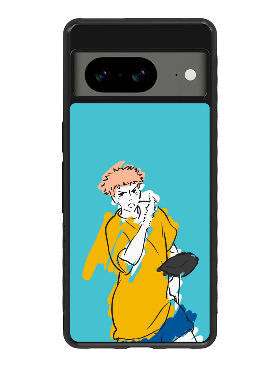 Yuji Itadori Jujutsu Kaisen Google Pixel 8 Case QC7722