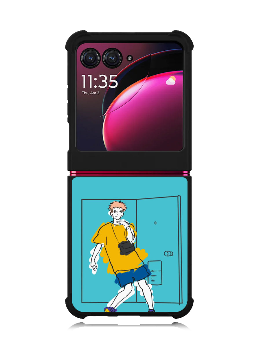 Yuji Itadori Jujutsu Kaisen Motorola Moto Razr Plus 2023 , Moto Razr+ 2023 Case OV7723