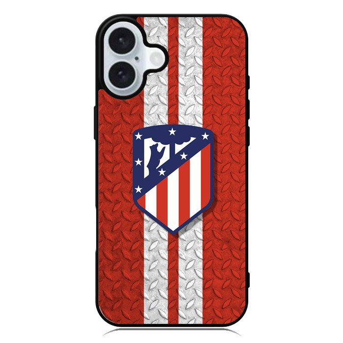 Atletico Madrid iPhone 16 Case QC9939