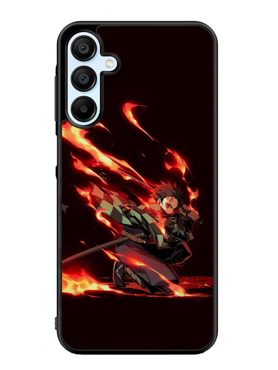 Tanjiro Demon Slayer Aniem Samsung Galaxy A25 5G Case