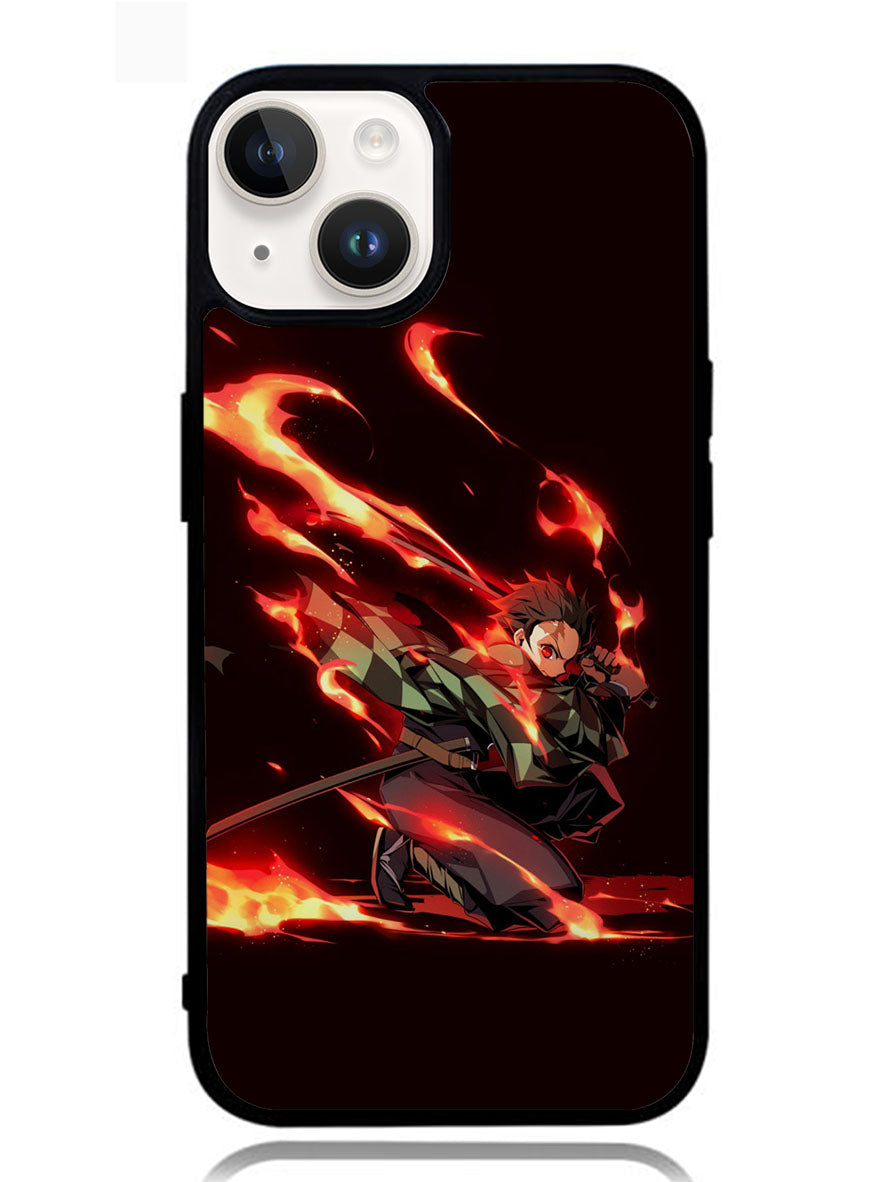 Tanjiro Demon Slayer Aniem iPhone 14 Plus Case OV10149