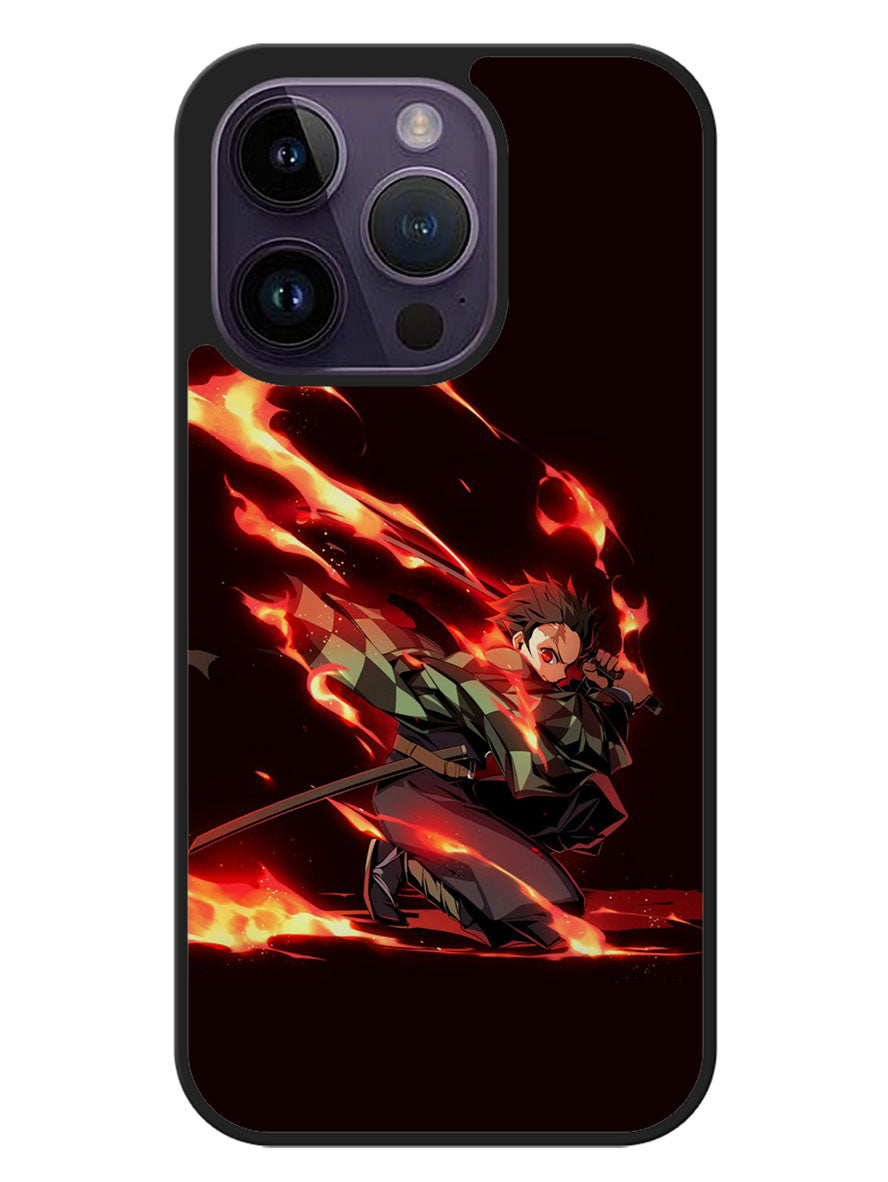Tanjiro Demon Slayer Aniem iPhone 14 Pro Max Case OV10149