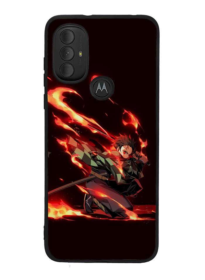 Tanjiro Demon Slayer Aniem Motorola Moto G Pure 2021 , Moto G Power 2022 Case