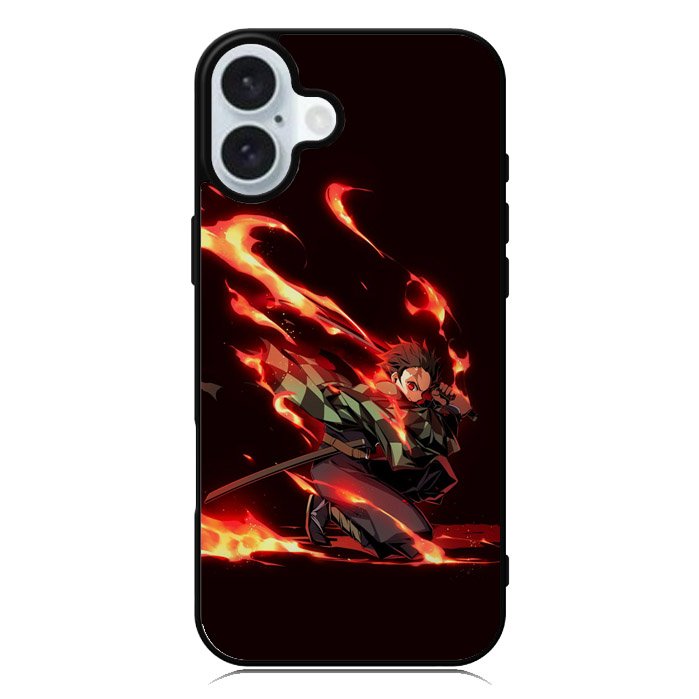 Tanjiro Demon Slayer Aniem iPhone 16 Case