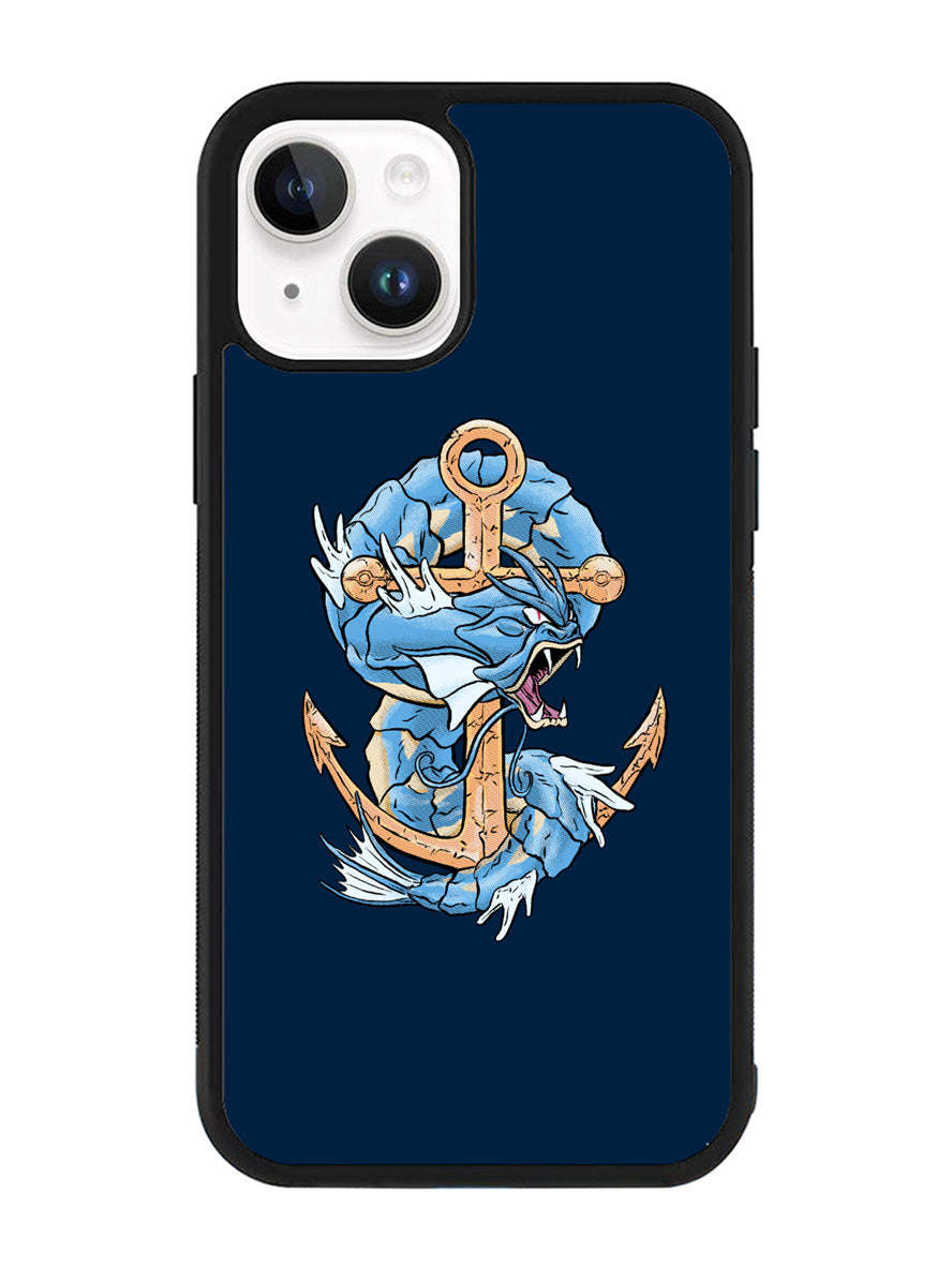 Pokemon Gyarados Anchor iPhone 14 Case QC10100