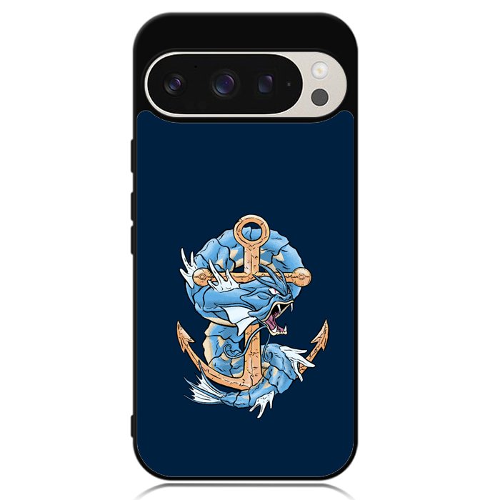 Pokemon Gyarados Anchor Google Pixel 9 | Pixel 9 Pro Case OV10100