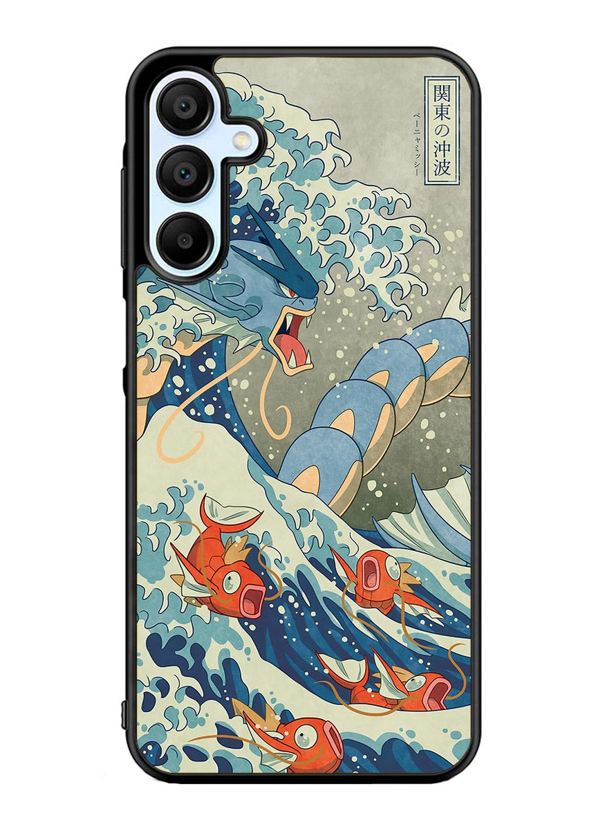 Pokemon Gyarados Kanagawa Samsung Galaxy A25 5G Case