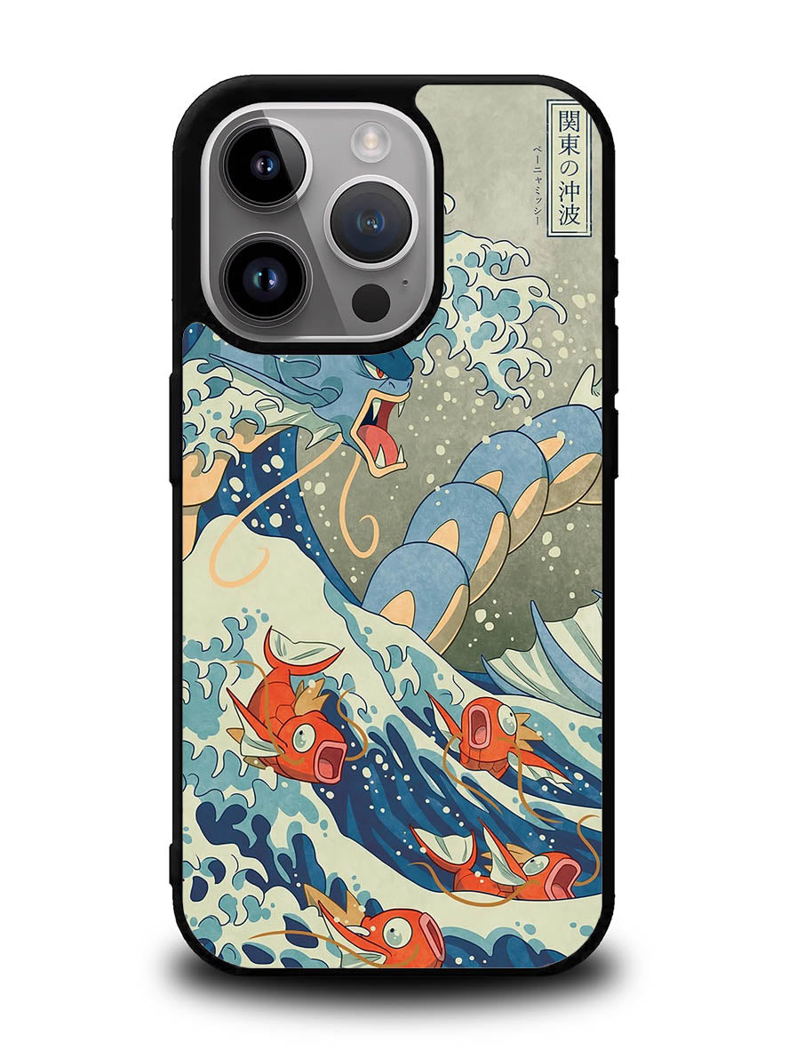 Pokemon Gyarados Kanagawa iPhone 15 Pro Case