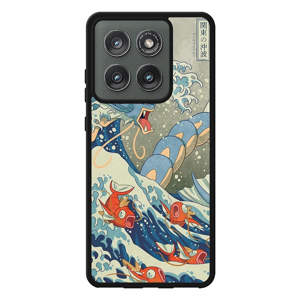Pokemon Gyarados Kanagawa Motorola Moto Edge 2025 Case